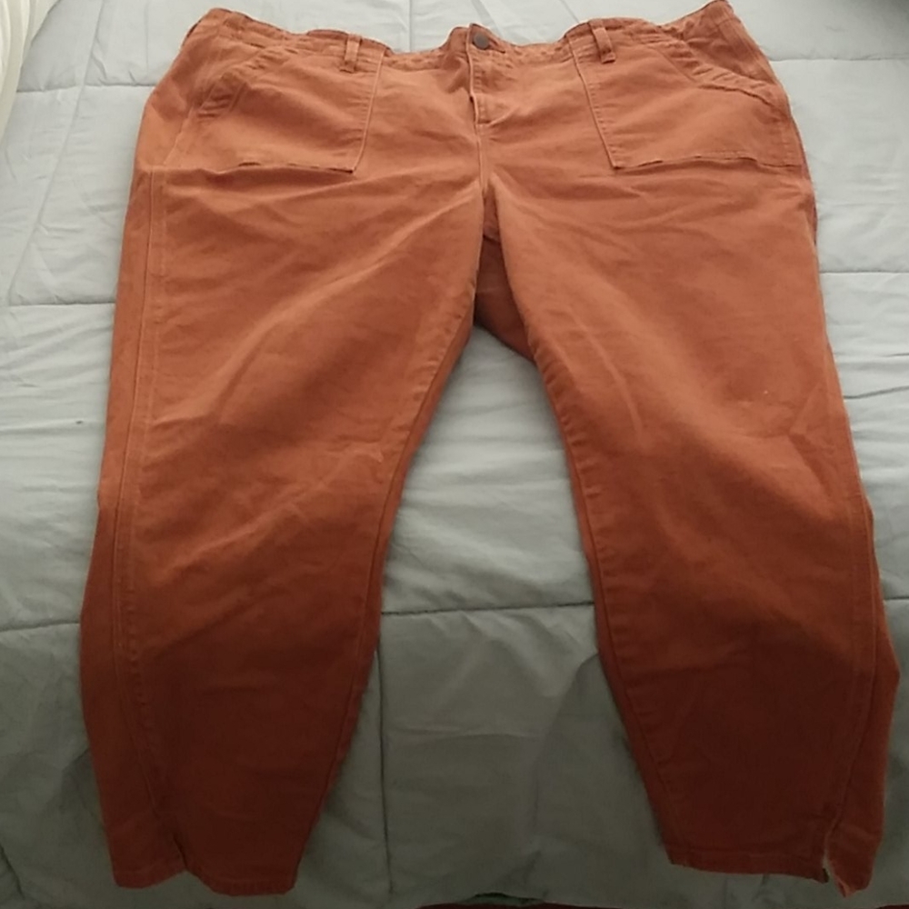 EUC Twill Cropped Pants
